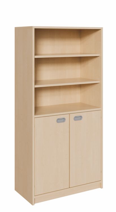 K Kombinationsschrank 160 cm, 2 Türen/Regal, 2 Breiten